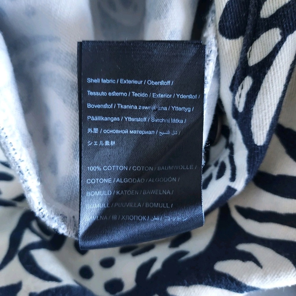 FARM Rio Black and White Patterned Jumpsuit - Picture 16 of 16